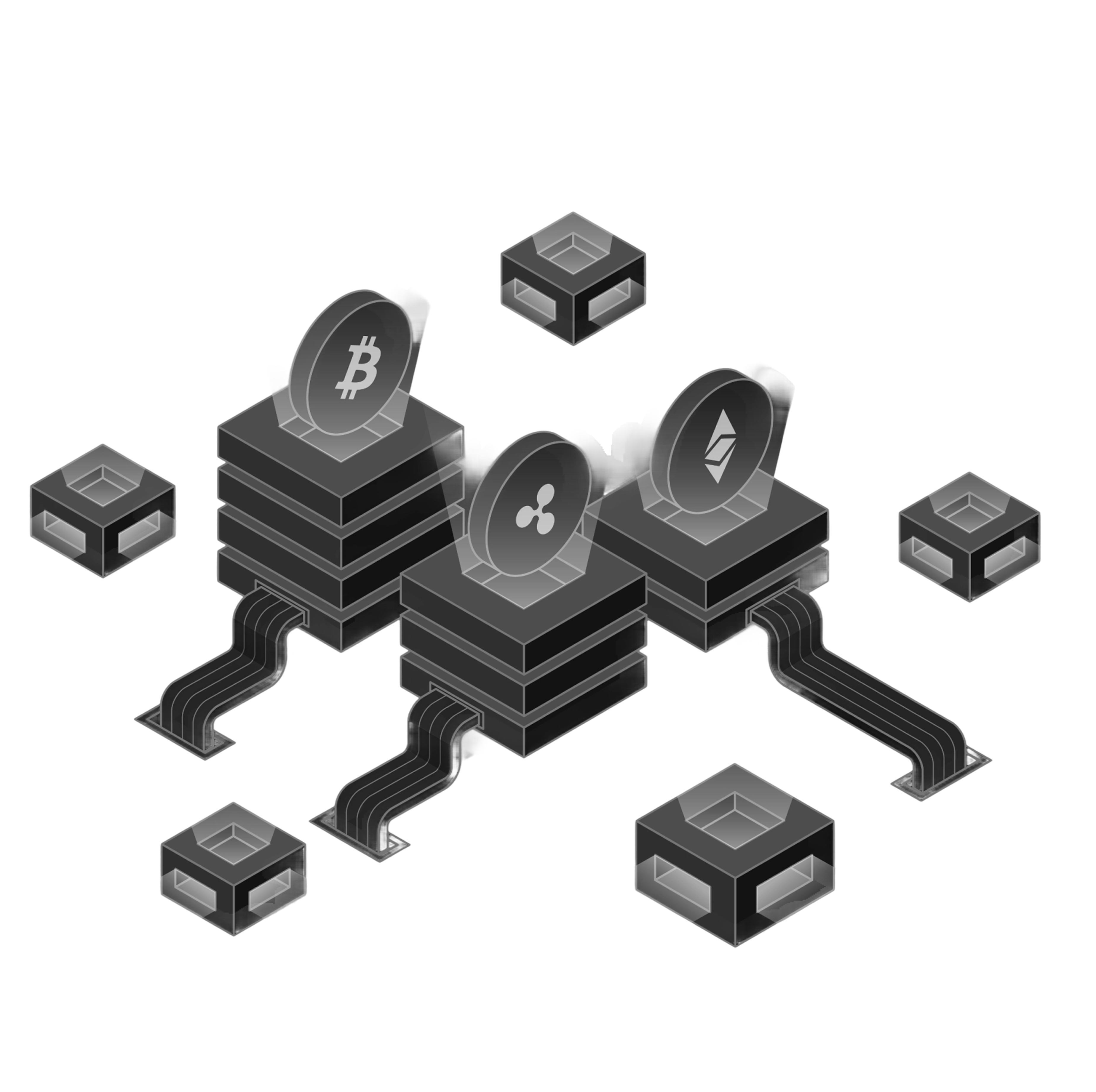 Crypto Background Elements
